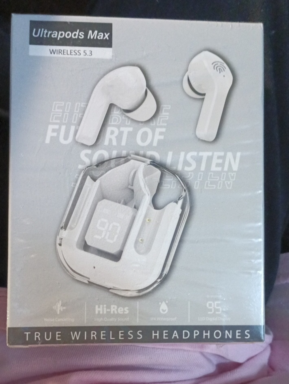 Wireless Earbud Headphones - White